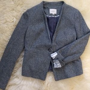 Grey blazer from loft